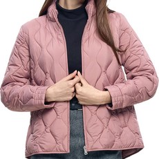 김영주스포츠 여성 후드 경량 패딩 자켓_실키오로라 프리미엄 웰론 후드 탈부착 경량 패딩 아우터 외투 자켓