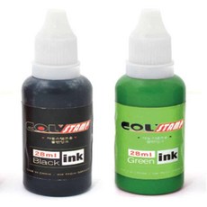 불변스탬프 리필잉크 흑 도장잉크충전 도장리필 스탬프잉크hoh2+3JEi