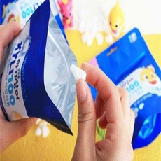 아기자일리톨사탕 유아 핑크퐁 무설탕 사탕, 1개