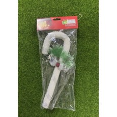 25cm 聖誕拐杖裝飾 聖誕節慶掛飾, 1個