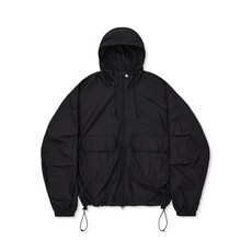 HOOVES [유투버 PICK]윈드 에어 쉘 자켓 h+ [블랙] 406675, L