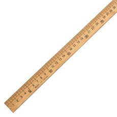 [청라핸즈] 60cm 대나무자 (16-799), 1개