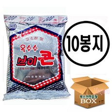 진한제과 옥수수 브이콘, 100g, 10개