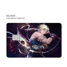 귀멸의칼날 신용카드 홀로그램 스킨 데코 스티커 필름 이노스케 네즈코 탄지로 귀칼굿즈, No Chip, H409