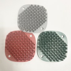 과일 야체 흙제거 브러쉬, 레드, 1개