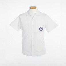 TBZ 교복몰 화이트 반팔셔츠 (광성고) 교복셔츠 교복 학생