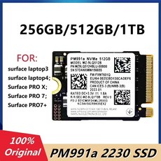 마이크로소프트 서피스 프로 7 스팀 데크용 PM991A 512GB 2230 M.2 내장 ssd PCIe3.0 x 4 NVME SSD, 없음, 1.128GB