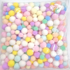 고래아트 파스텔 퐁퐁 솜사탕 폼폼이 뿅뿅이 고탄력 대용량