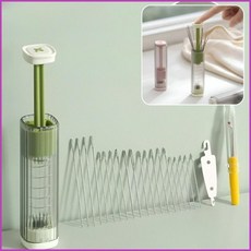 누름식 자석 반짇고리 세트 트레이닝 다용도 실밥제거 니들케이스 압착식 적재하다 바느질함 강력자석/환경보호/수공 애호가, 핑크 다용도 바늘꽂이