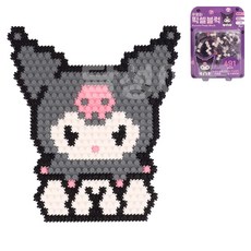 바니랜드 뽀로로 헬로키티 아기상어 픽셀블럭, 쿠로미, 1개