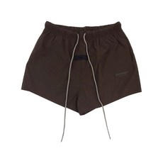 피어오브갓에센셜 로고 아플리케 트랙쇼츠