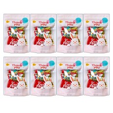 小兔子分裝零食小禮組 8包入, 1組, 1 包