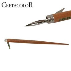 캘리그라피 손글씨 용품 크레타칼라 펜대 우드색 미술 펜 한필스토어