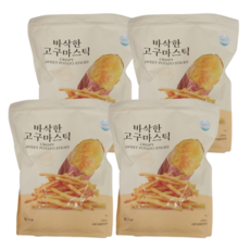 바삭한 고구마 스틱, 4개, 740g