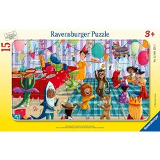 Ravensburger - Children's puzzle - 15 piece frame - Costume party - Girl or boy from 3 years old -, Ravensburger - Children's puzz