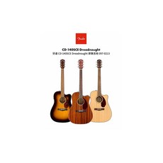 Fender CD-140SCE Dreadnought 原聲吉他, 漸層棕, 1個, CD-140SCE Dreadnought 097-0213