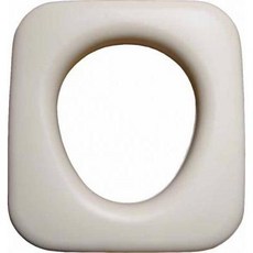 富士康 馬桶椅坐墊 便器椅配件 軟墊 馬桶椅座墊 便器椅椅墊, 1個, 中空坐墊