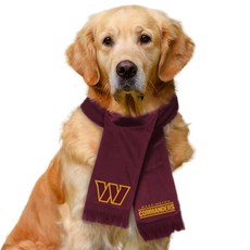Littlearth NFL 시카고 베어스 애완동물 스카프 - 공식 라이선스 팀 사이즈: 스몰 436794, 워싱턴 커맨더스