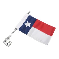 오토바이 깃대 알루미늄 후면 안테나 장식 골드윙 플래그, 25. G, 1개