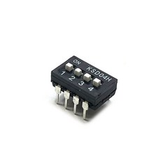 PP-C601-04H 슬라이드형 DIP 스위치 SLIDE DIP SWITCH KSD04H 4극