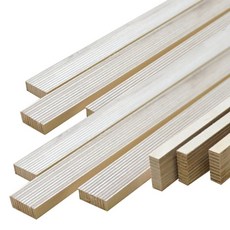 아이베란다 목재 합판 쫄대 자작나무 몰딩 인테리어 마감 10X24X800mm, 10개