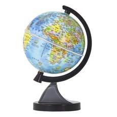 맵소프트 11cm 미니 지구본 / 장식용 인테리어 / 국가별 색상구분 / 국가명 수도 수록, 1번_11cm 블루 미니 지구본 (11-B)