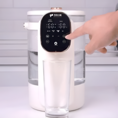 키친아트 통창 내열유리 자동급수 전기 보온포트 3.2L 대용량, KPT-W358