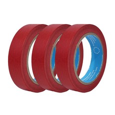 이태리 마스킹 종이 테이프 24mm X 40M 보양 도장 유로피안 빨강 3개