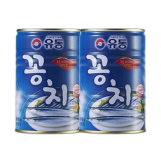 유동 꽁치, 2개, 400g
