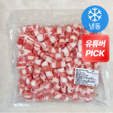 육감비책 우삼겹 대패 돌돌이(냉동), 1개, 1kg