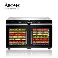 美國 AROMA 紫外線雙腔全金屬十六層乾果機 食物乾燥機 果乾機 烘乾機 AFD-825PU