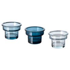 IKEA BLADFÅG 透明玻璃燭台 燭杯 環保蠟燭香氛蠟燭 不挑色 單入, SAMMAR燭台 不挑色 單入