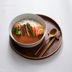 JAJU 티크우드 어른 수저 2조 J70N903146900 434230, FR, 다크 브라운