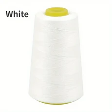 3000 야드 다채로운 그네 실 재봉틀 폴리에스터 퀼팅, 02 White 701