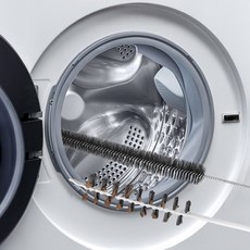 클린트 드럼 세탁기 세탁조 틈새 청소솔 4개, 1세트, 혼합색상