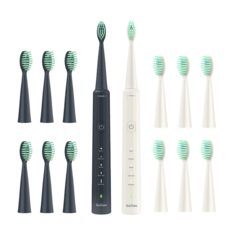 게피온 음파 전동칫솔 + 칫솔모 6p, 1개, 네이비, ET004ABUN0