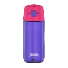 THERMOS FUNTAINER 473.2ml(16온스) 플라스틱 하이드레이션 병 포함 퍼플