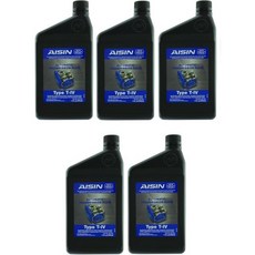 아우디 미니 도요타 폭스바겐 볼보용 자동 변속기 유체 AISIN 5종 세트