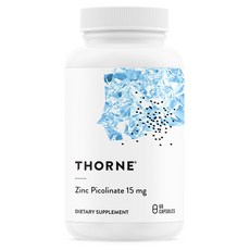 Thorne 砒啶甲酸鋅膠囊 15mg, 60顆, 1罐