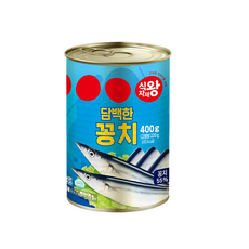바이오푸드몰_식자재왕 담백한 꽁치캔, 10개, 400g