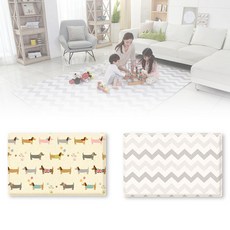 아파트 거실 유아방 층간소음 놀이매트 230x140x1.5 1EA, GC_ 본상품선택