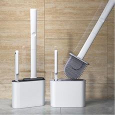 레디박스 욕실청소 부착형 벽걸이 변기솔 틈새브러쉬 2종세트, 1세트, 블루