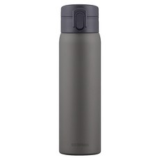 아이리스 진공단열 스테인레스 스크루 휴대용 원터치 보틀 SKB-O500, 그레이, 1개, 500ml
