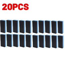 1/20/50개 스펀지 브러시 세라믹 코팅 유광 나노 어플리케이터 패드 바디 유리, 03 20pcs