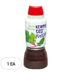 큐피 와사비드레싱, 380ml, 1개