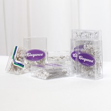 코사지 핀 진부핀 부케 100개입, 100개, 진주핀(기본케이스)/3.5cm