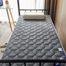 1인매트리스 매트 라텍스 싱글 메모리폼 침대 매트릭스 바닥, 100x200cm, 1mm, 4. 꽃잎 그레이 6cm 100x200