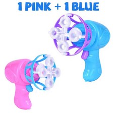 버블 스틱 비눗 방울 놀이 비누방울 총 마더스콘 비눗방울 비눗물, 1PINK1BLUE