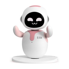 Eilik 陪伴機器人 情緒互動 沉浸式遊戲 時間管理, 粉色, 1個