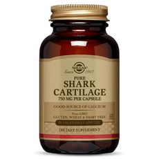 솔가 퓨어 샤크 카틸리지 750mg 베지터블 캡슐, 90개입, 1개, 90정